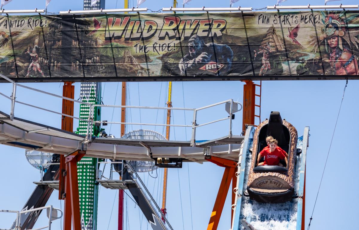 Opening day of the Orange County Fair in Costa Mesa, Calif., on July 14, 2023. (John Fredricks/The Epoch Times)