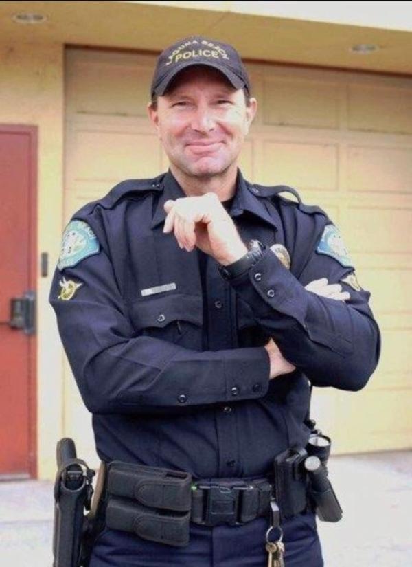 Fallen Laguna Beach Police Officer Jon Coutchie in an undated photo. (Courtesy of Laguna Beach Police Department)