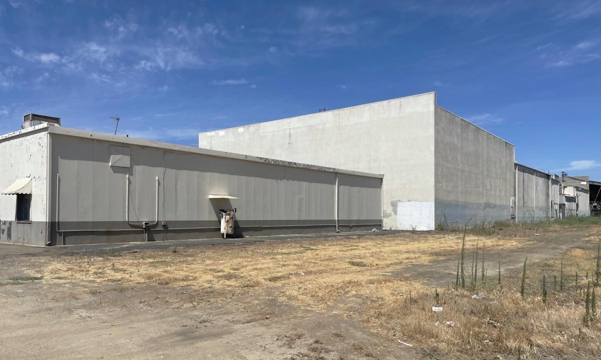 The exterior of a biolab, in Reedley, Calif., on July 31, 2023. (Nathan Su/The Epoch Times)
