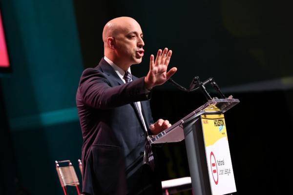 Anti-Defamation League (ADL) CEO Jonathan Greenblatt speaks on stage during the National Urban League Conference Plenary II: State of Black America, in Houston, Texas, on July 28, 2023. (Arturo Holmes/Getty Images for National Urban League)