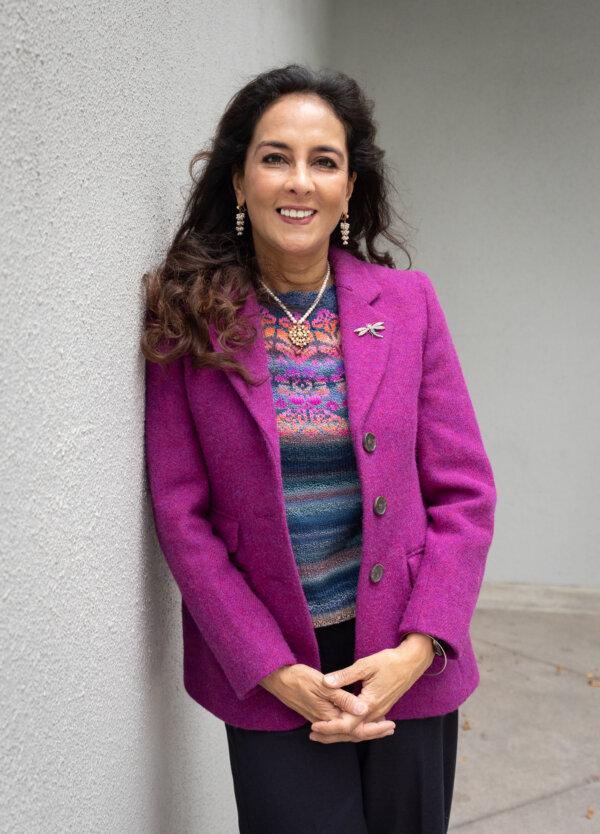 Attorney Harmeet Dhillon, CEO and founder of the Center for American Liberty, in Anaheim, Calif., on Sept. 30, 2023. (John Fredricks/The Epoch Times)
