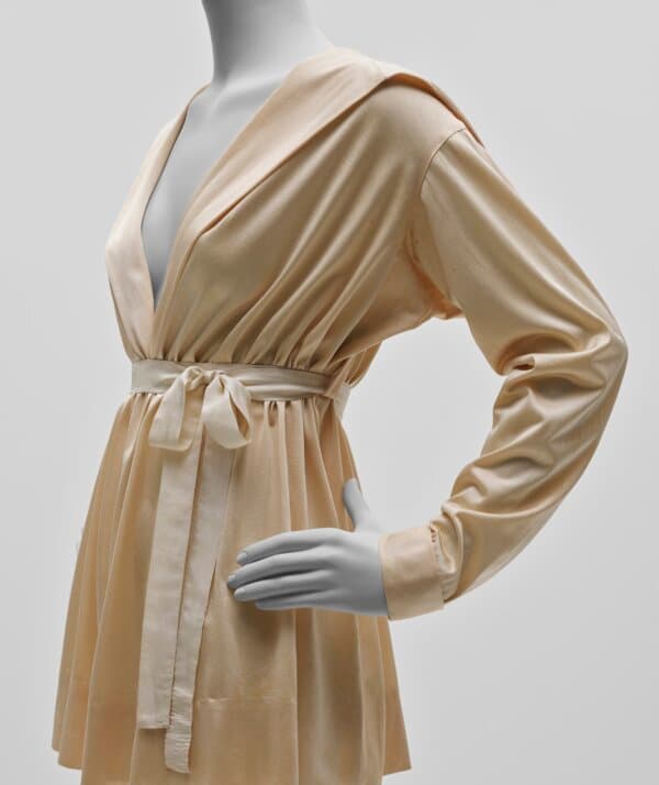 Fine-gauge silk jersey marinière (sailor’s) blouse from Gabrielle Chanel’s Spring/Summer 1916 collection. Patrimoine de Chanel (the House of Chanel’s heritage collection), Paris. (Nicholas Alan Cope/Copyright Chanel)