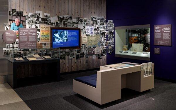 One wall of the Smithsonian’s “Treasures and Trouble Exhibit.” (Laura Duff/Smithsonia