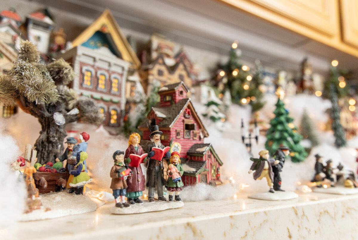 Christmas décor featuring various themes fills the home of the Nash and Lillestrand family in Chino Hills, Calif., on Dec. 12, 2023. (John Fredricks/The Epoch Times)
