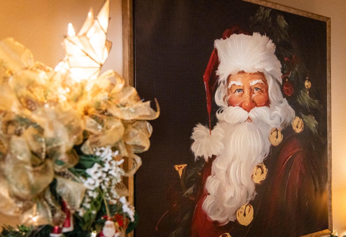 Christmas décor featuring various themes fills the home of the Nash and Lillestrand family in Chino Hills, Calif., on Dec. 12, 2023. (John Fredricks/The Epoch Times)