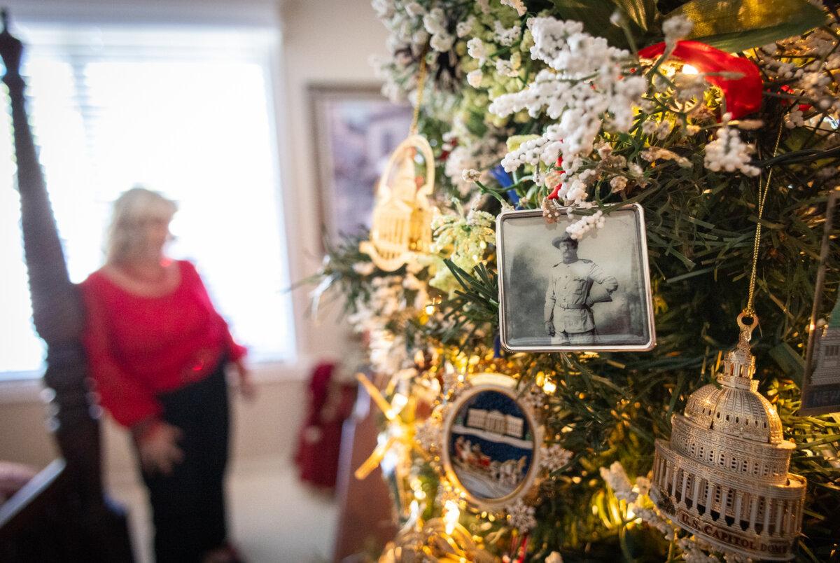 Christmas décor featuring various themes fills the home of the Nash and Lillestrand family in Chino Hills, Calif., on Dec. 12, 2023. (John Fredricks/The Epoch Times)