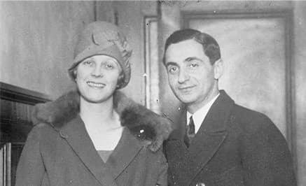 Irving Berlin with his wife Ellin, circa 1926. (Public Domain)
