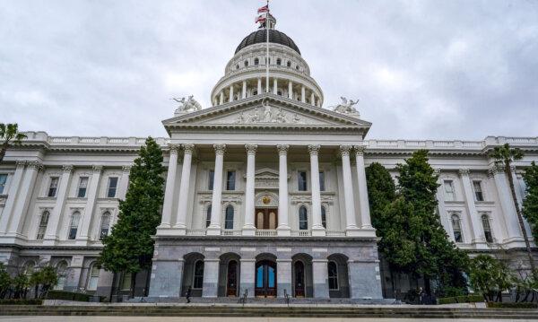 The California State Capitol building in Sacramento, Calif., on March 11, 2023. (John Fredricks/The Epoch Times)