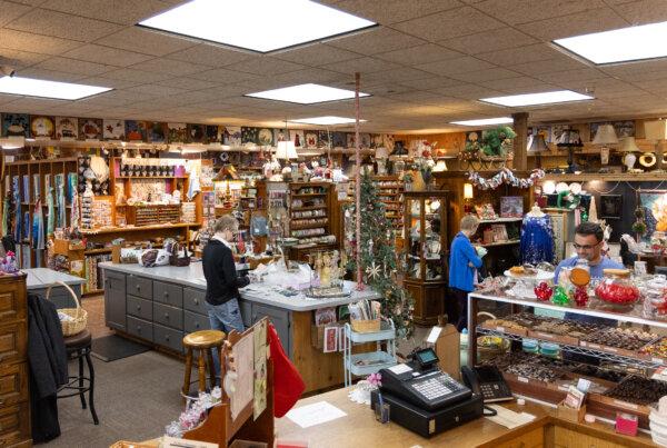 Piecemakers Country Store in Costa Mesa, Calif., on Dec. 28, 2023. (John Fredricks/The Epoch Times)