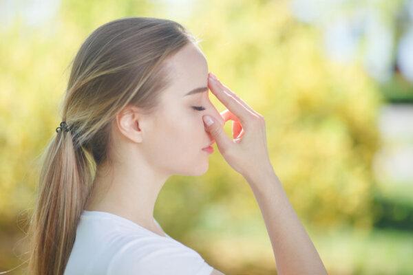 Alternate nostril breathing may help acclimate the body to nasal breathing. (Denis Polikarpov/Shutterstock)
