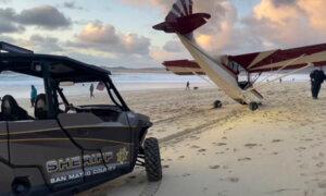 Miami Man Held After Stolen Small Plane Lands on Northern California Beach