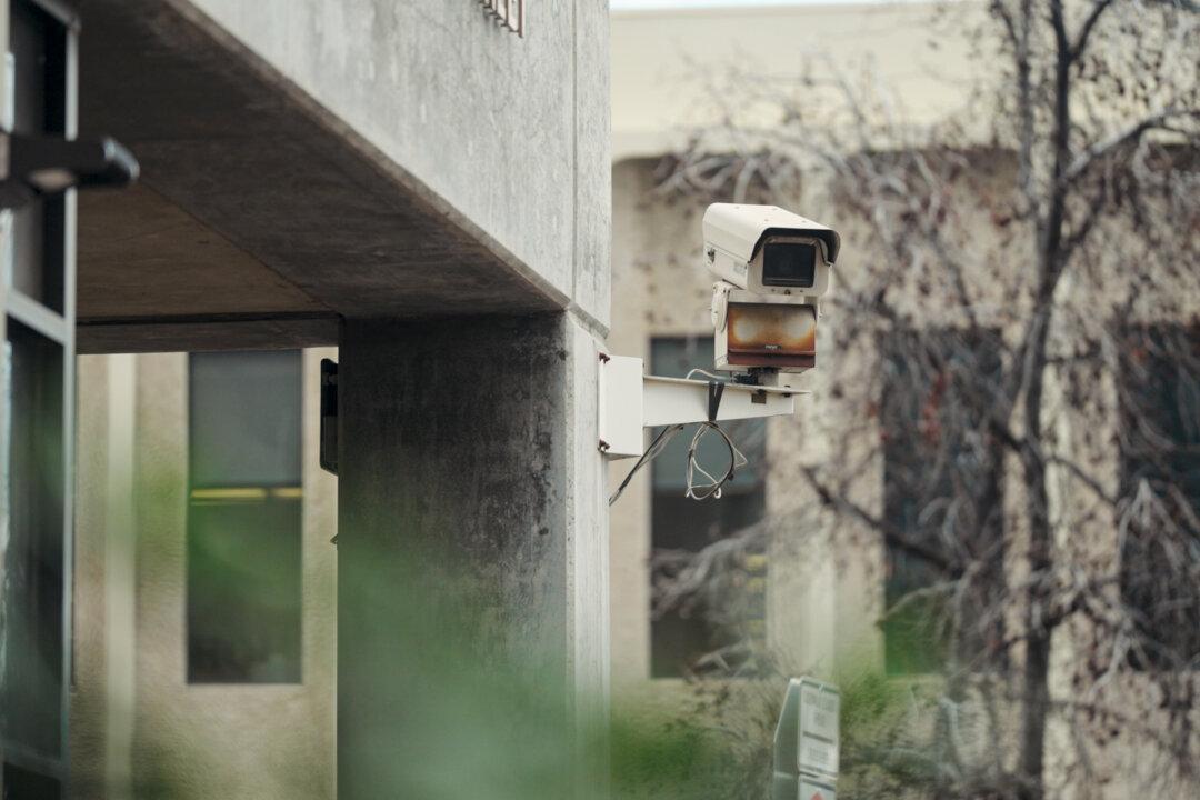 A monitoring device at the Fresno County jail where Jia Bei “Jesse” Zhu is being held before trial, in Fresno, Calif., on Feb 6, 2024. (Paulio Shakespeare for The Epoch Times)