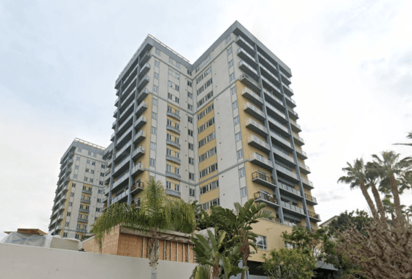 Marina 41 Apartments in Marina Del Rey, Calif., in December 2022. (Google Maps/Screenshot via The Epoch Times)