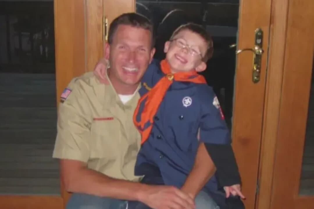 Mike and Bradley Koehler. (Courtesy of Mike Koehler)