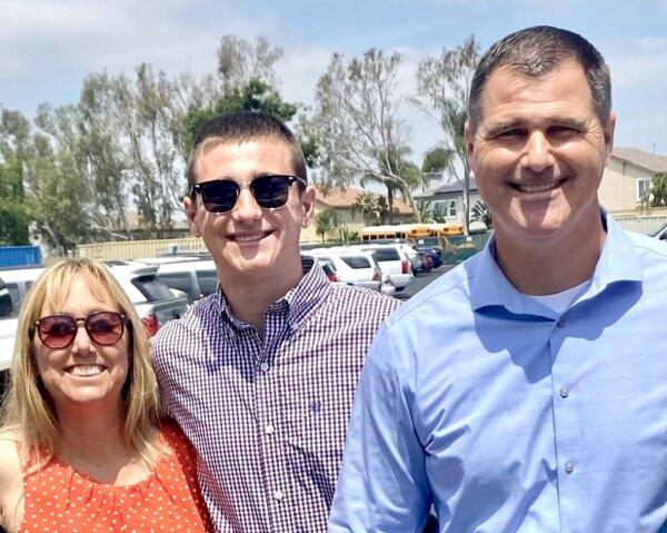 (L-R) Shari, Aidan, and Chris Palicke. (Courtesy of the Palicke Family)