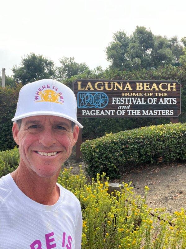 Eric Borstein at Laguna Beach. (Courtesy of Eric Borstein)