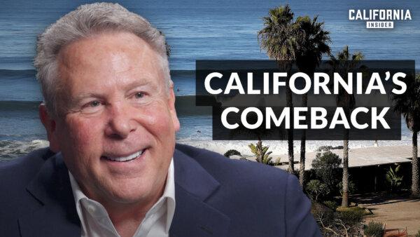 Stephen Cloobeck, an entrepreneur and CEO, appears on an episode of EpochTV's "California Insider." He is running for governor in 2026. (California Insider)