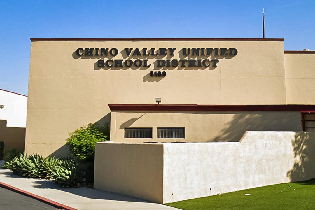 Chino Valley Unified School District in Chino, Calif., in Apr 2021. (Google Maps/Screenshot via The Epoch Times)
