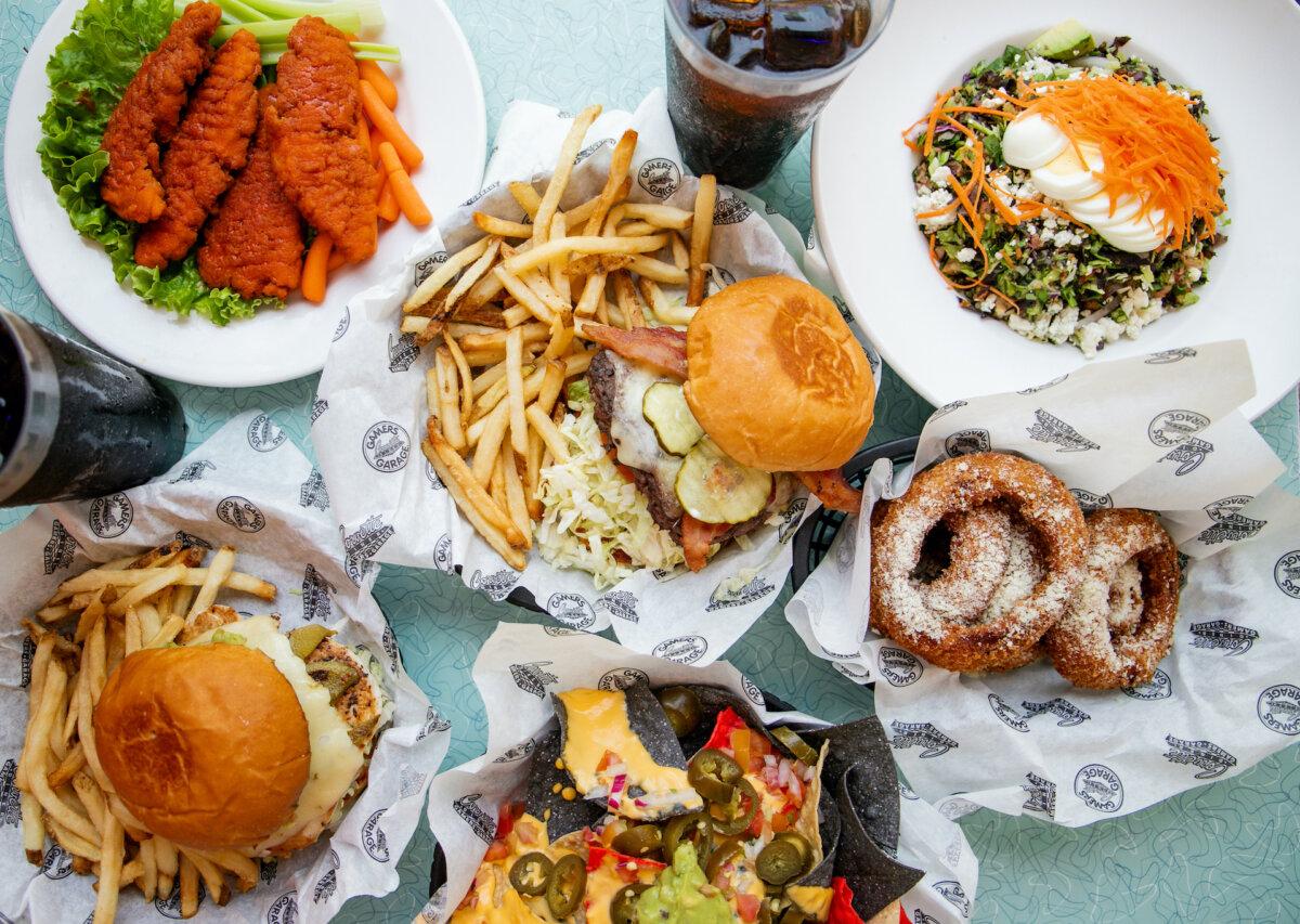 Culinary offerings at the Corvette Diner restaurant in San Diego. (Courtesy of Cohn Restaurant Group)