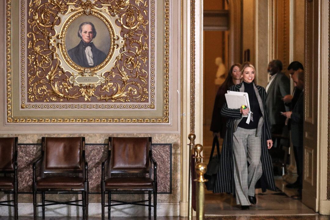 Former Florida Attorney General Pam Bondi, a defense team member, arrives for President Donald Trump's impeachment trial at the U.S. Capitol on Jan. 23, 2020. (Chip Somodevilla/Getty Images)