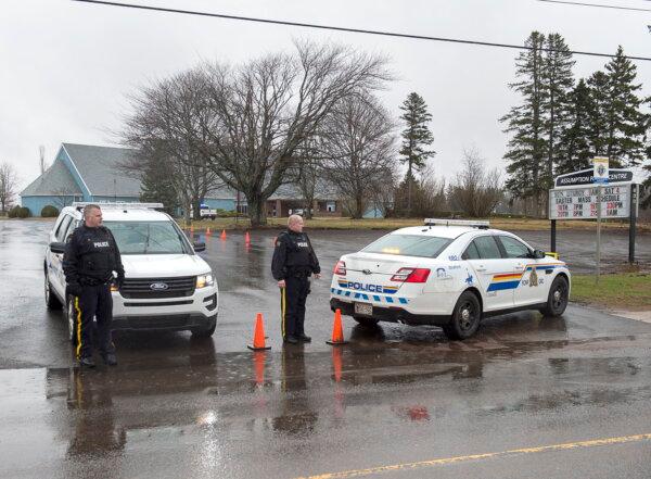 P.E.I. RCMP in Stratford, P.E.I., on April 23, 2019. (The Canadian Press/Andrew Vaughan)