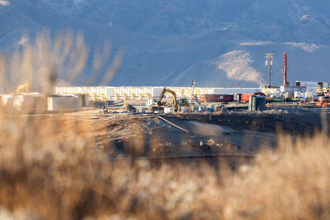 The Chiquita Canyon Landfill in Castaic, Calif., on Nov. 22, 2024. (John Fredricks/The Epoch Times)
