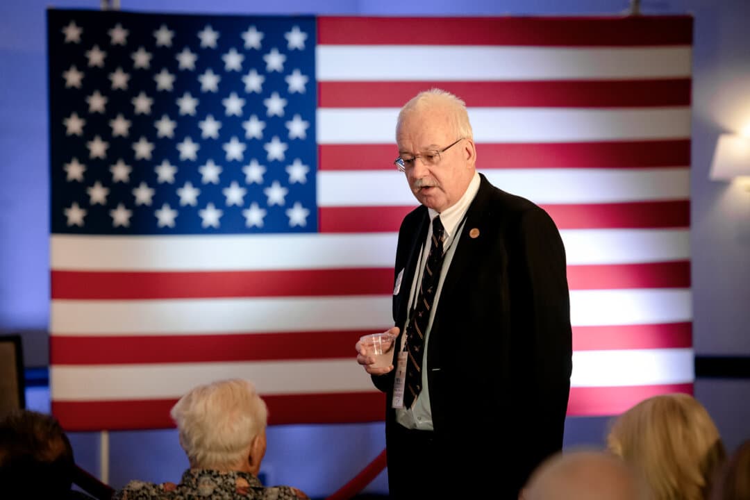 Rep. John Kavanagh (R-Ariz.) at the America the Great tour panel discussion hosted by Heritage Action for America at the Scottsdale Resort at McCormick Ranch in Scottsdale, Ariz., on Oct. 14, 2022. Sen. (Rebecca Noble/Getty Images)