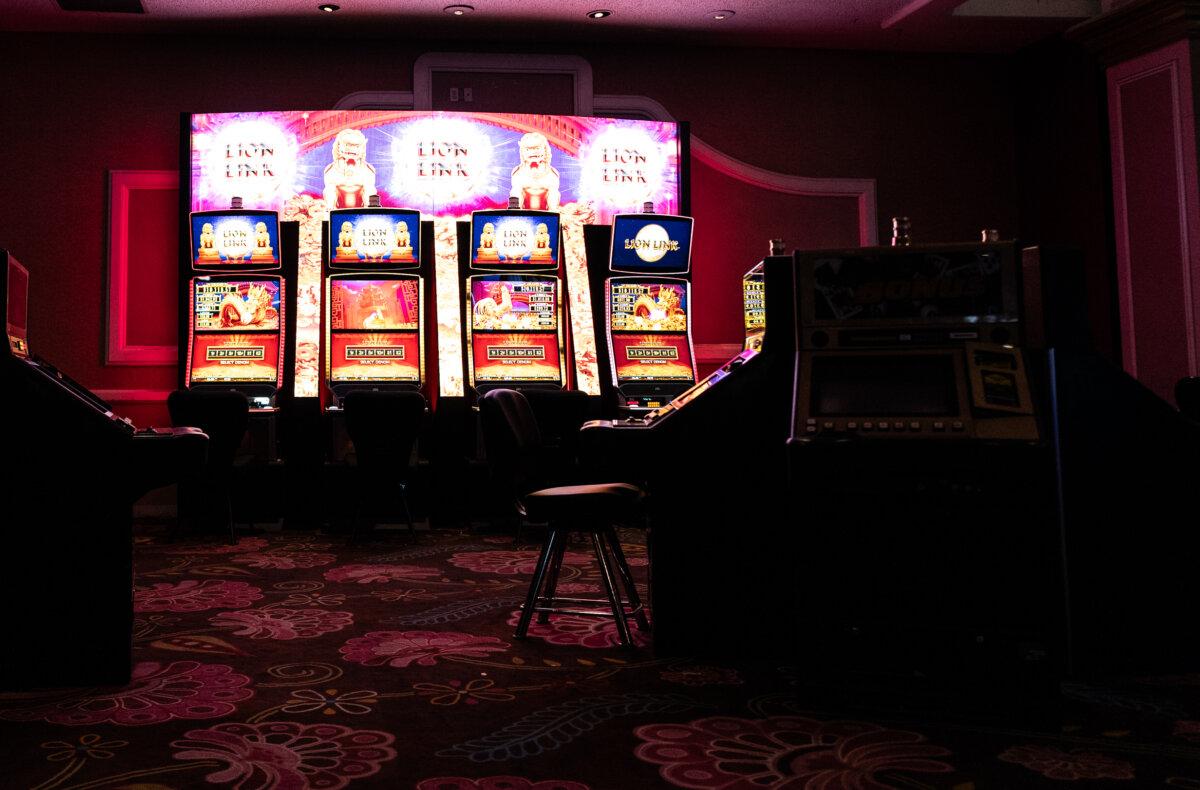 A casino sits void of customers in Primm, Nev., on Jan. 6, 2025. (John Fredricks/The Epoch Times)
