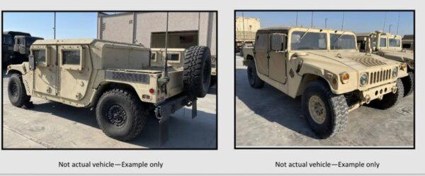 Police reported an arrest related to the theft of three Humvees from the U.S. Army Reserve Center in Tustin reported on Jan. 8, 2025.