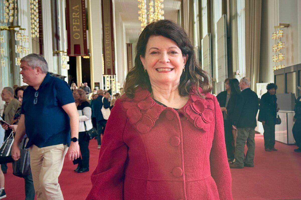 Democratic Virginia state Sen. Barbara Favola enjoys Shen Yun Performing Arts at The Kennedy Center Opera House in Washington, D.C., on March 1, 2025. (Jenny Jing/The Epoch Times)