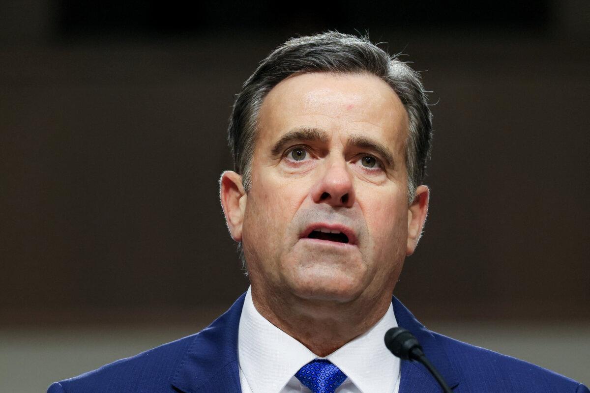 John Ratcliffe testifies before a Senate Intelligence Committee hearing on his nomination to be CIA director, on Capitol Hill in Washington on Jan. 15, 2025. (Jemal Countess/AFP via Getty Images)