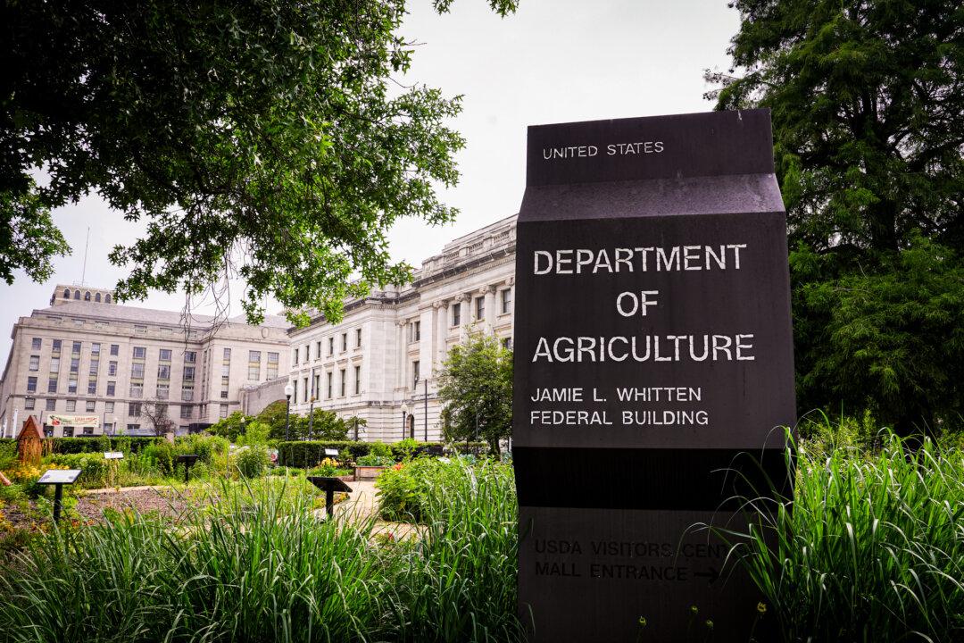 The U.S. Department of Agriculture in Washington on June 28, 2023. (Madalina Vasiliu/The Epoch Times)