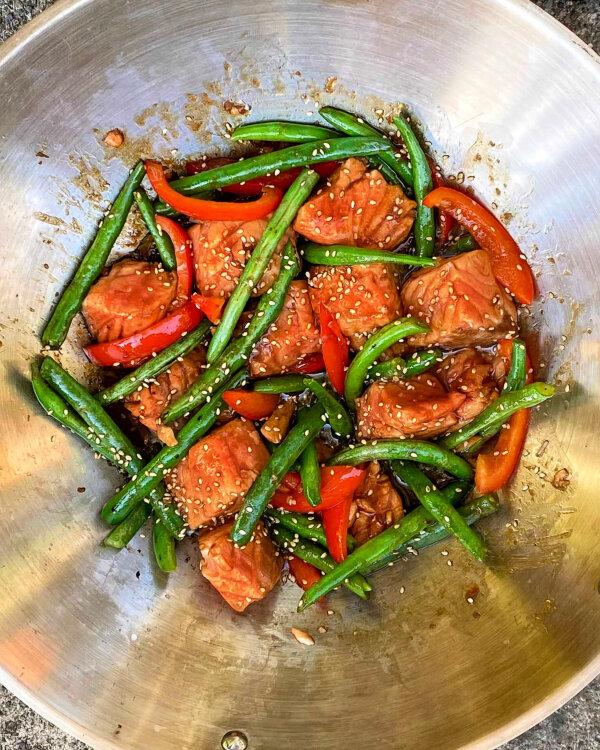 Teriyaki adds a salty-sweet coating that bastes the ingredients. (Lynda Balslev for Tastefood)