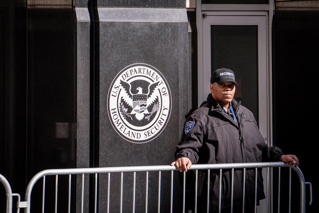 A Department of Homeland Security office building in Washington on March 25, 2024. (Madalina Vasiliu/The Epoch Times)