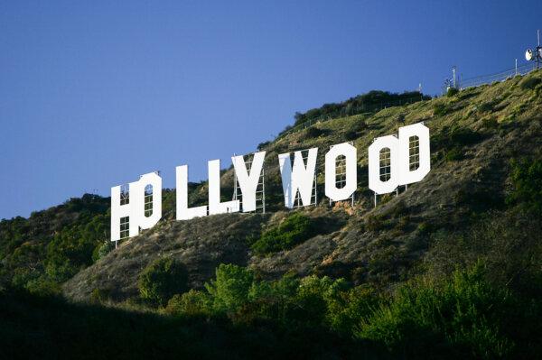 The Hollywood sign in Los Angeles on Nov. 16, 2005. (David McNew/Getty Images)