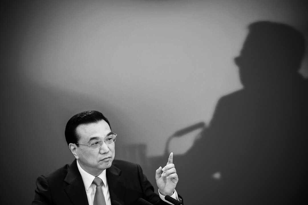 Chinese Premier Li Keqiang answers questions during a news conference following the closing session of the National People’s Congress in Beijing on March 15, 2015. In 2007, he famously told the U.S. ambassador that gross domestic product figures from a province he governed were “man-made” and unreliable, according to a leaked U.S. diplomatic cable. (Feng Li/Getty Images)