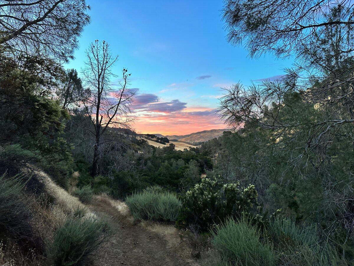 Dusk on Mount Diablo. (Courtesy of Steve Smith)