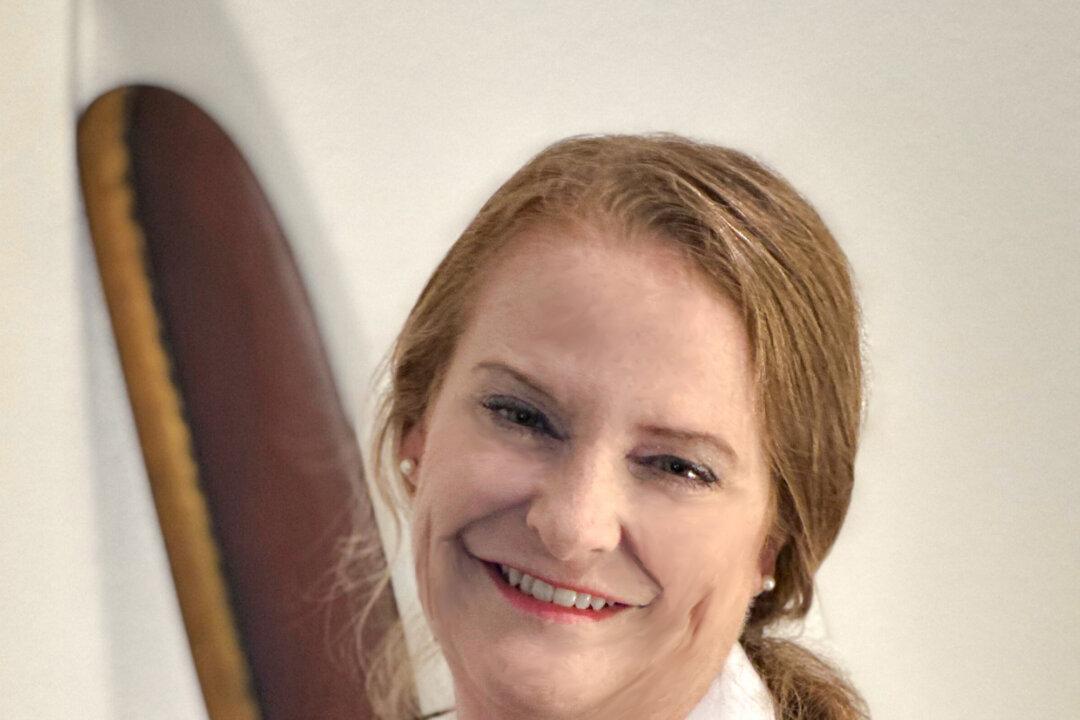 Capt. Sherry Walker, a longtime airline pilot, in an undated photo. Walker has filed a federal complaint alleging that the airline retaliated against her for raising concerns about DEI practices in the industry. (Courtesy of Sherry Walker)