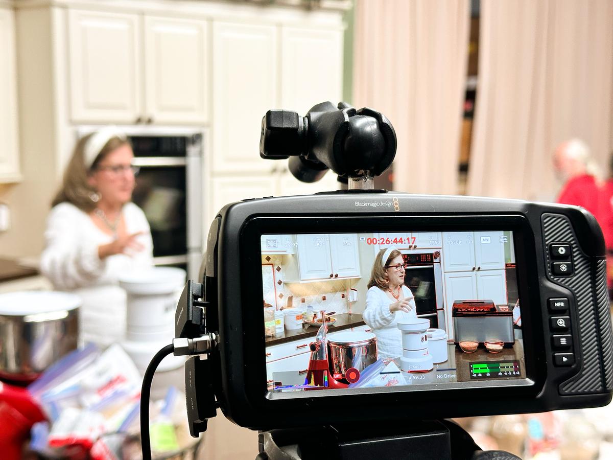 After founding The Bread Beckers, Becker focused on educating others to make their own nutrient-rich bread. (Courtesy of The Bread Beckers)