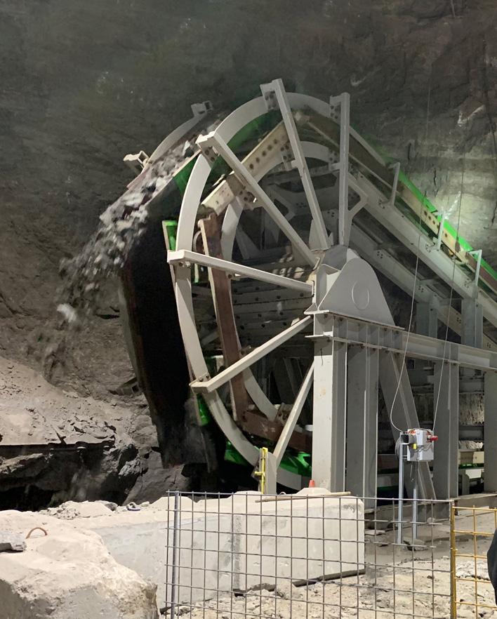 NioCorp intends to utilize the Railveyor technology to bring mined ore to the surface for processing at its Elk Creek Critical Minerals Project in Nebraska. (Courtesy of Mark Smith, NioCorp)