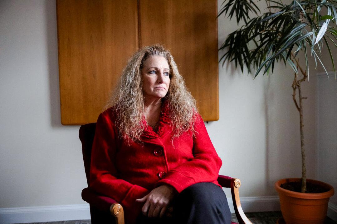 Marlean Ames sits for a portrait at her attorney's law office in Akron, Ohio, on Feb. 13, 2025. The Supreme Court recently ruled that Ames, a straight woman who is not a minority, may sue on equal footing with minorities in an employment discrimination case. (Megan Jelinger/File Photo/Reuters)