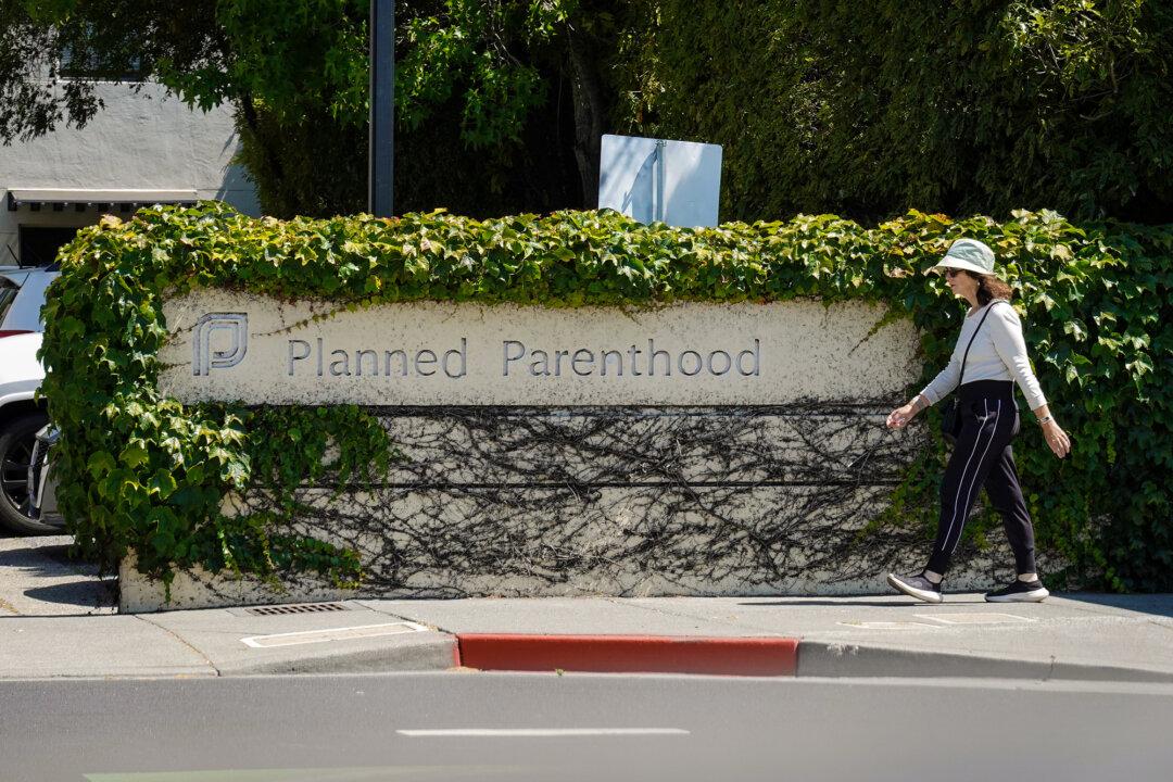 A sign is posted in front of a Planned Parenthood center in San Rafael, Calif., on June 26, 2025. The Supreme Court on June 26 ruled that South Carolina may stop abortion provider Planned Parenthood from taking part in the state’s Medicaid program. (Justin Sullivan/Getty Images)