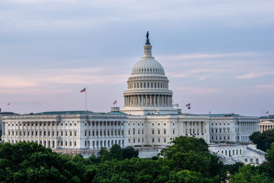 The U.S. Capitol building in Washington, on July 1, 2025. (Madalina Kilroy/The Epoch Times)