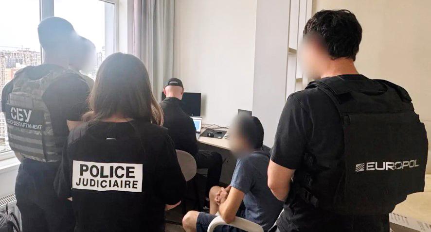 The alleged administrator of XSS.is, a Russian-language cybercrime forum, is arrested in Kyiv, Ukraine, on July 22, 2025. XSS, short for cross-site scripting, is a cyberattack method that injects malicious code into trusted websites to steal data or hijack user sessions. (Europol)