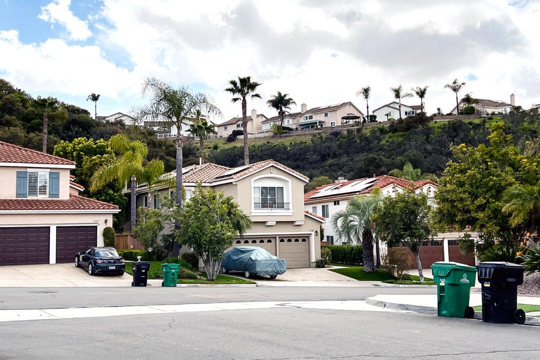 A community in the North County region of San Diego on March 25, 2024. As accessory dwelling unit construction in San Diego has exploded in recent years, the city council in July voted to cap the number of units allowed on single-family lots. (Jane Yang/The Epoch Times)