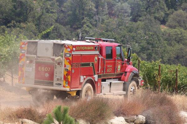 More than 2,000 firefighting personnel were assigned to the blaze in Napa County, Calif. (Cal Fire)