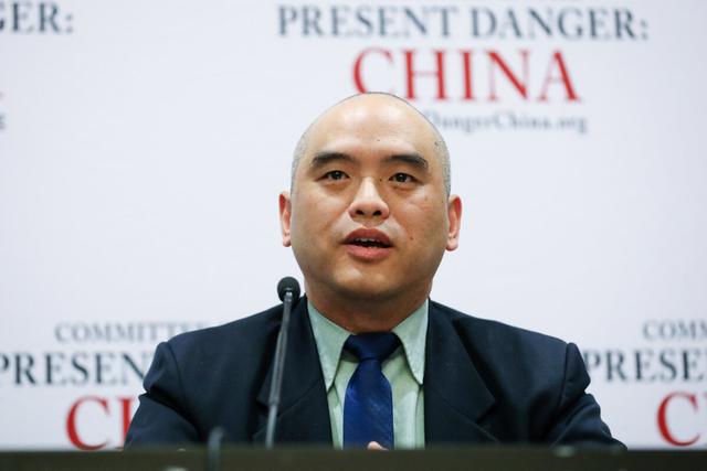 Dr. Sean Lin speaks during a discussion hosted by The Committee on the Present Danger: China at the CPAC convention in National Harbor, Md., on Feb. 27, 2020. (Samira Bouaou/The Epoch Times)