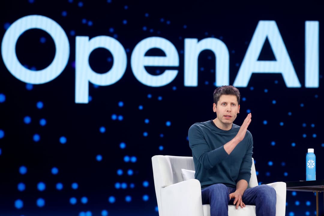 OpenAI CEO Sam Altman speaks during Snowflake Summit 2025 in San Francisco on June 2, 2025. Earlier this year, the company rolled back its update to ChatGPT-4 because of safety concerns—including mental health, emotional overreliance, or risky behavior. (Justin Sullivan/Getty Images)