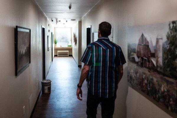 A dorm area at the Orange County Rescue Mission's Double R Ranch facility in Silverado Canyon, Calif., on July 23, 2025. (John Fredricks/The Epoch Times)