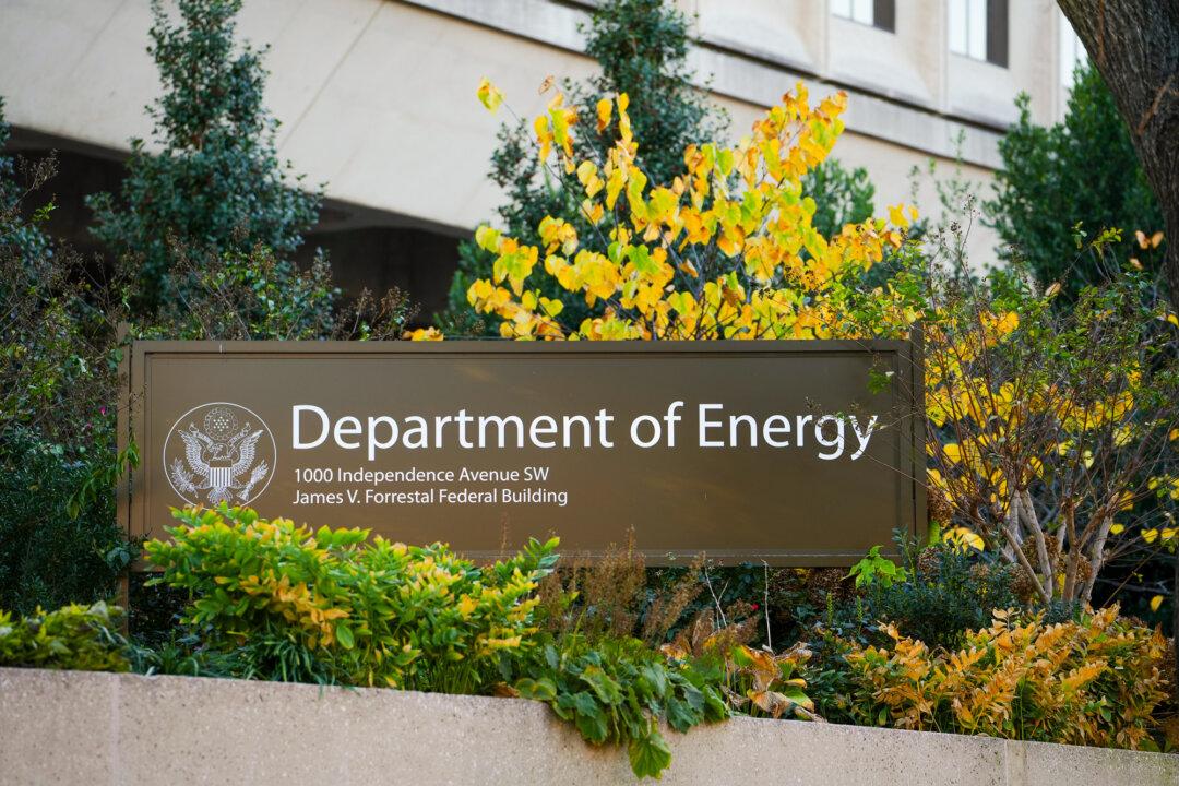 The Department of Energy building in Washington on Nov. 13, 2023. (Madalina Vasiliu/The Epoch Times)